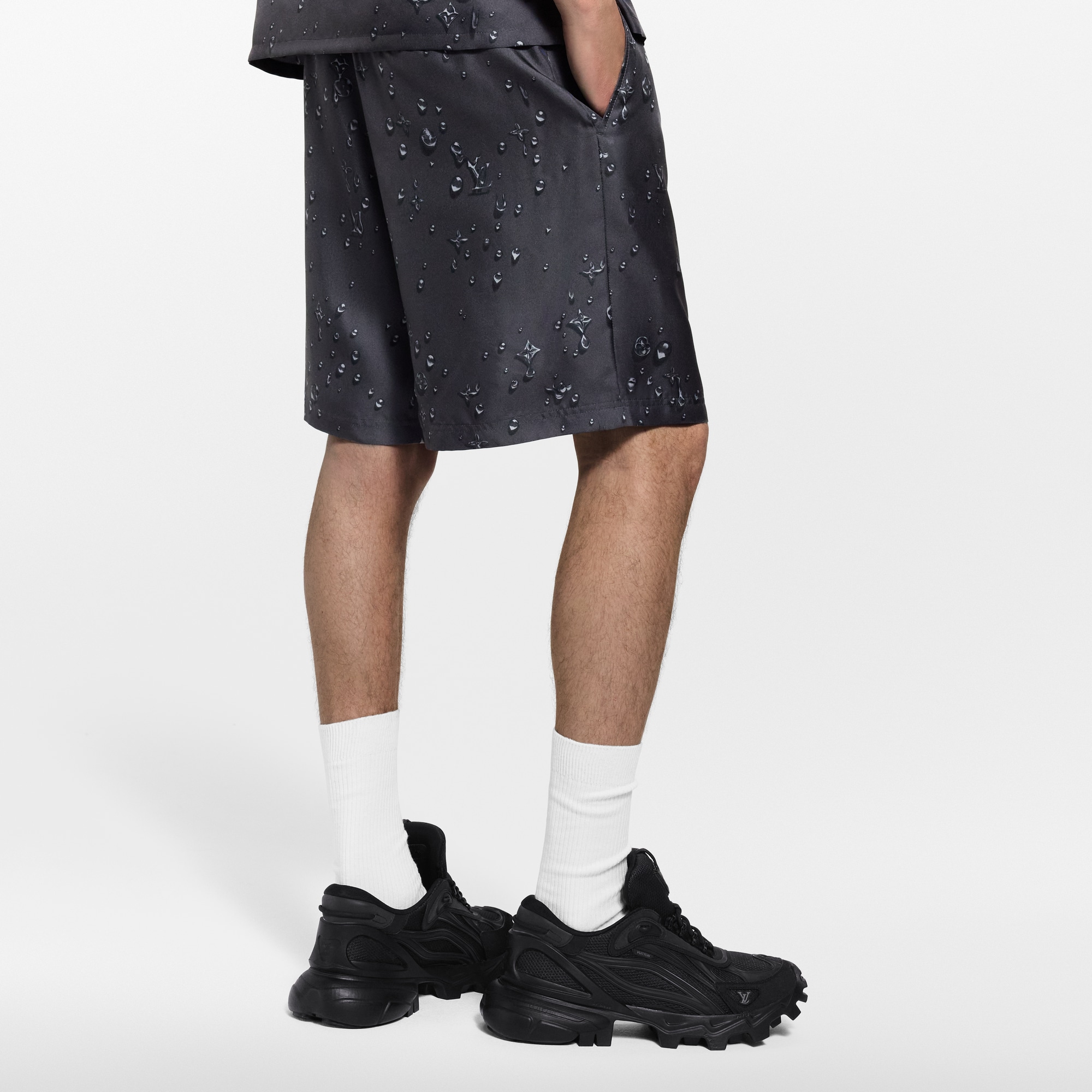  Ready to Wear Pantalones Shorts de seda Monograma | Louis Vuitton ® (Ampliar producto)