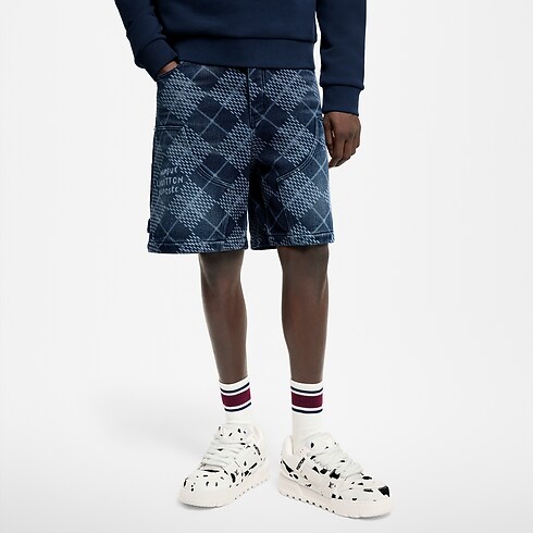 Ready to Wear Mezclilla Shorts denim de corte carpenter | Louis Vuitton ® (Ampliar producto)