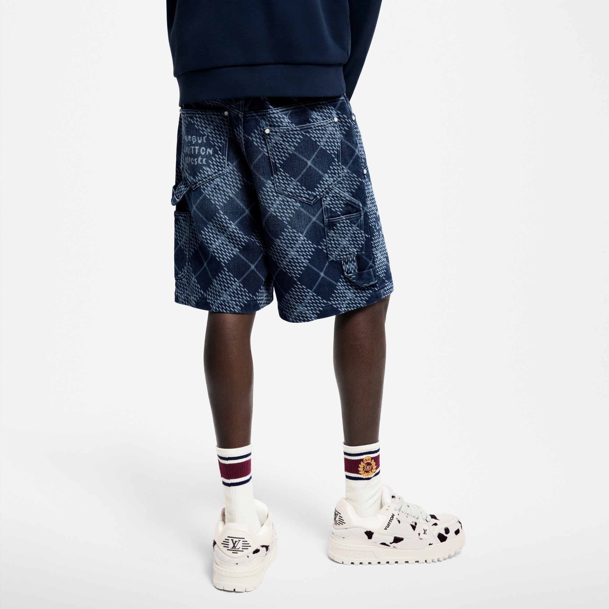  Ready to Wear Mezclilla Shorts denim de corte carpenter | Louis Vuitton ® (Ampliar producto)