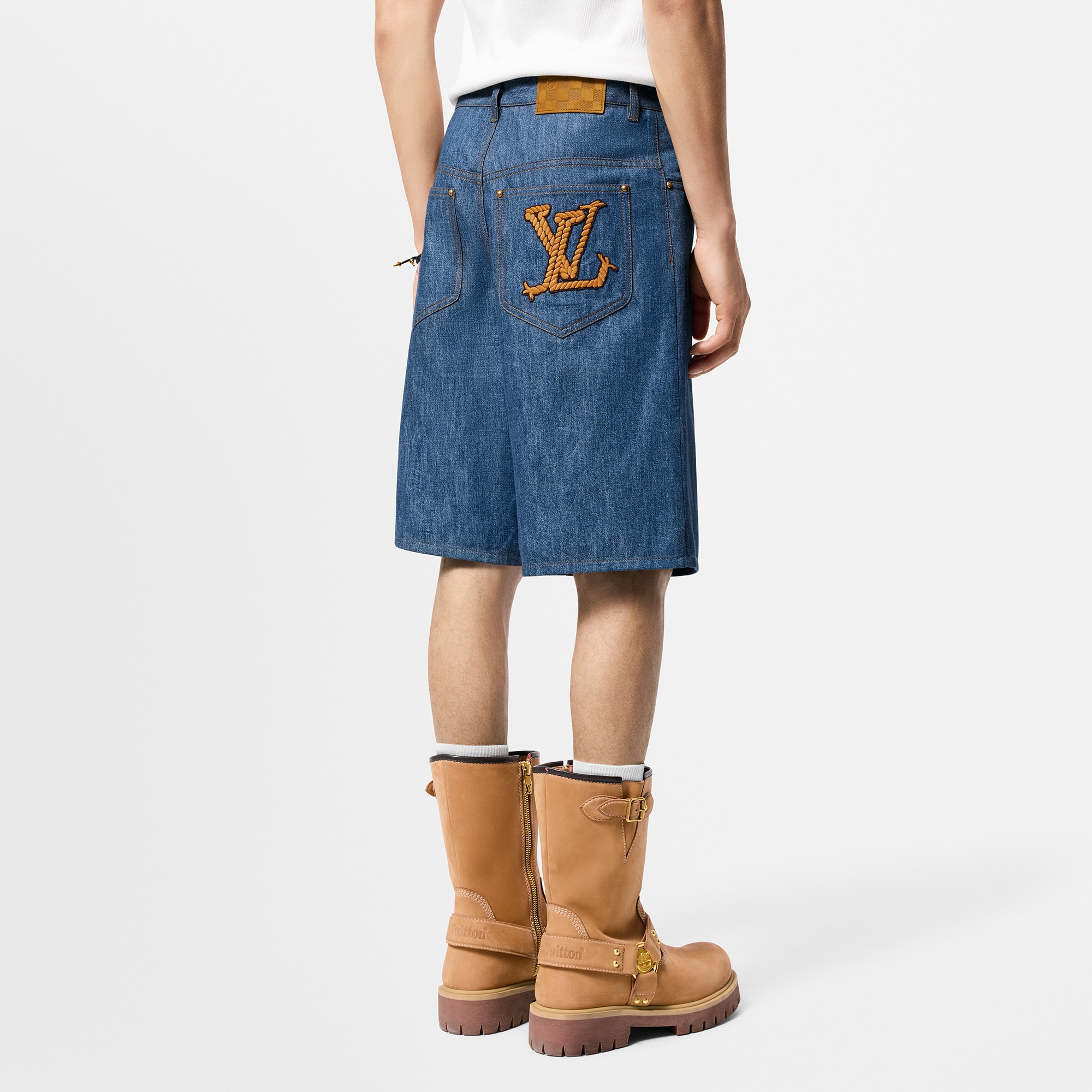 Ready to Wear Todo el Ready-To-Wear Shorts en cambray de algodón | Louis Vuitton ® (Ampliar producto)