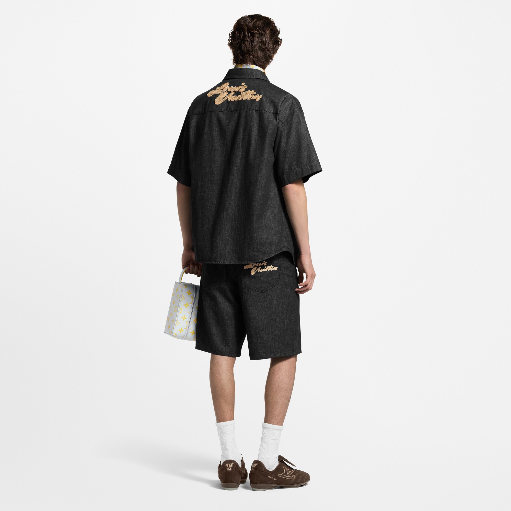  Ready to Wear Mezclilla Shorts en chambray de algodón | Louis Vuitton ® (Ampliar producto)