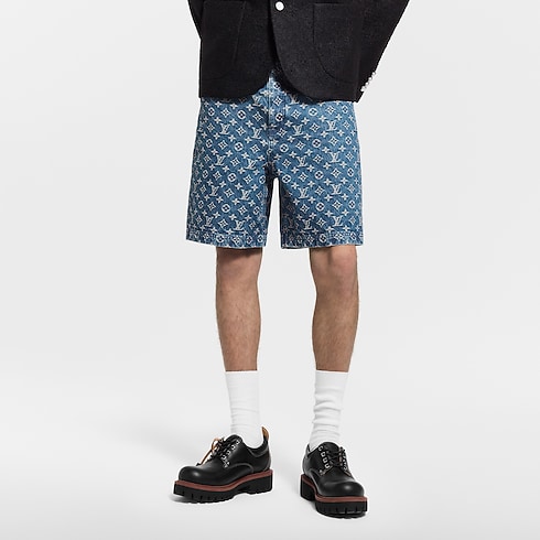 Ready to Wear Mezclilla Shorts en denim Monograma | Louis Vuitton ® (Ampliar producto)