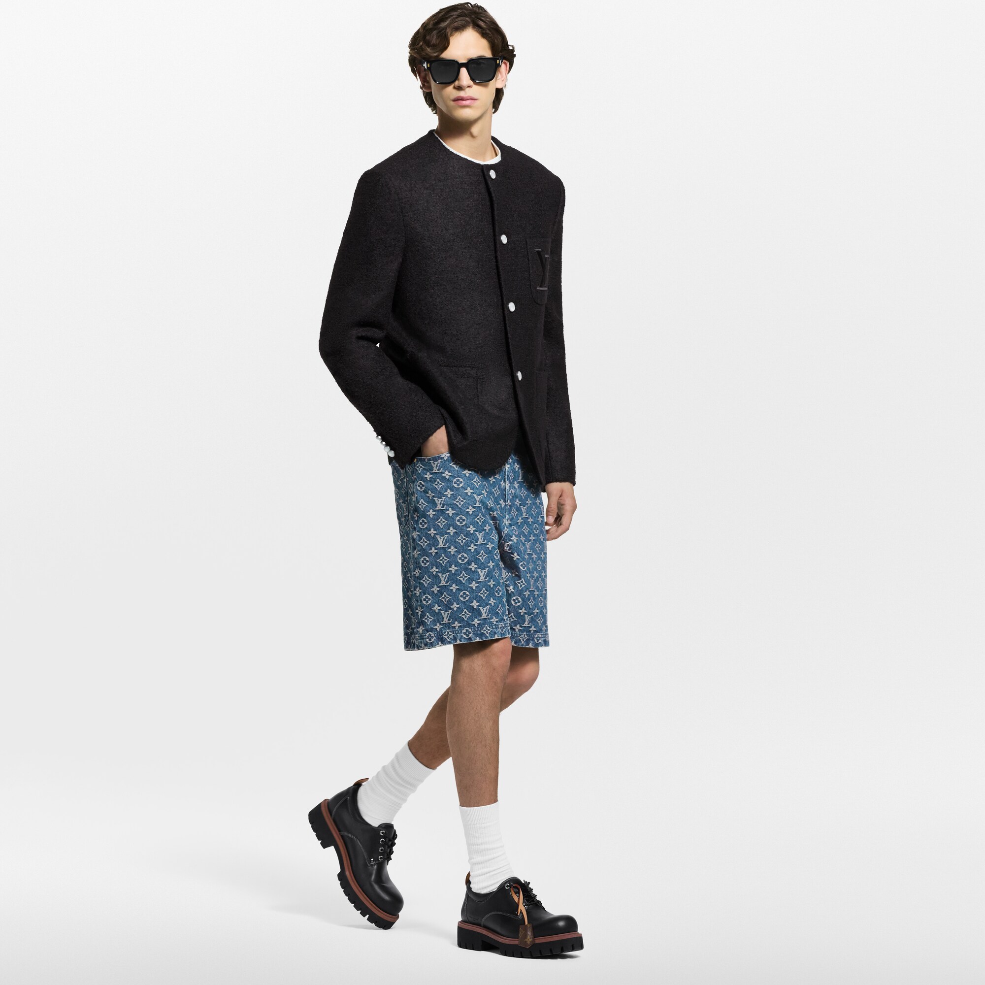  Ready to Wear Mezclilla Shorts en denim Monograma | Louis Vuitton ® (Ampliar producto)