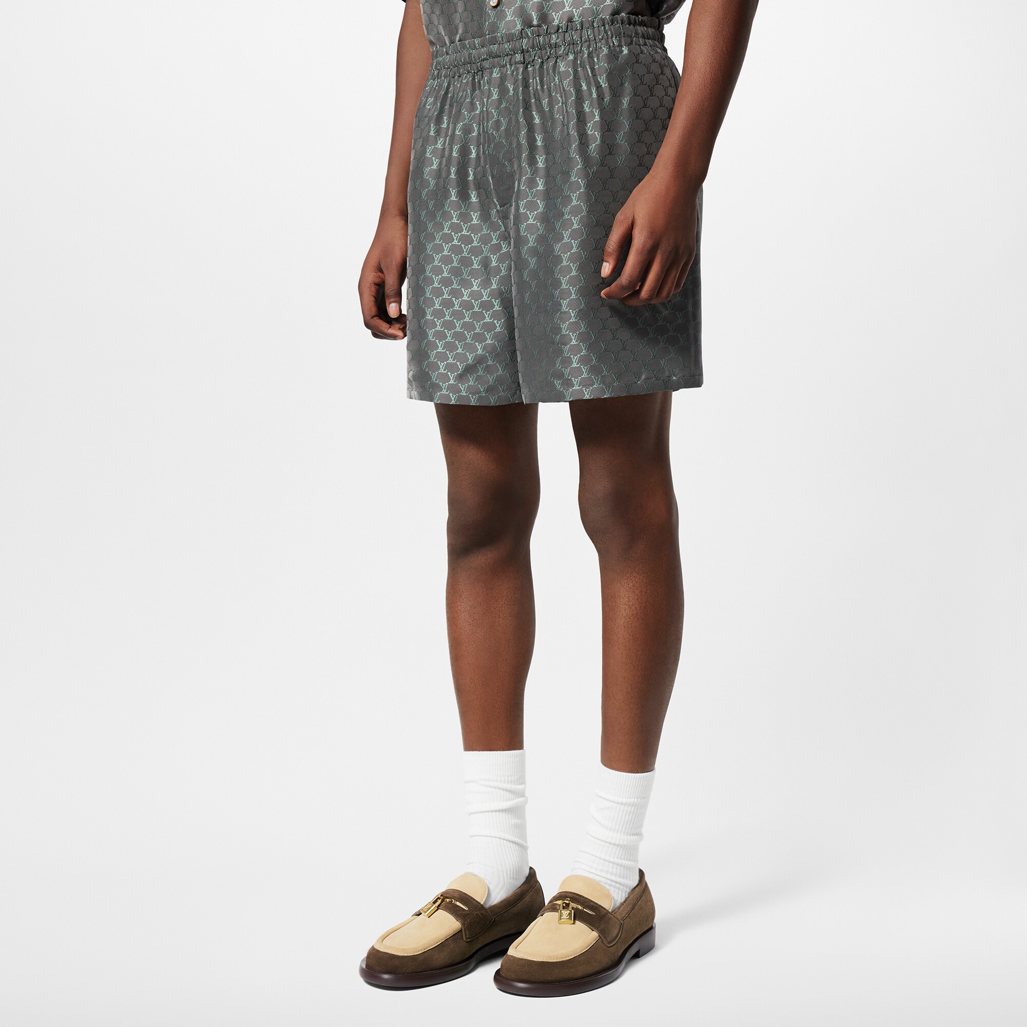  Ready to Wear Pantalones Shorts en Jacquard de mezcla de seda | Louis Vuitton ® (Ampliar producto)