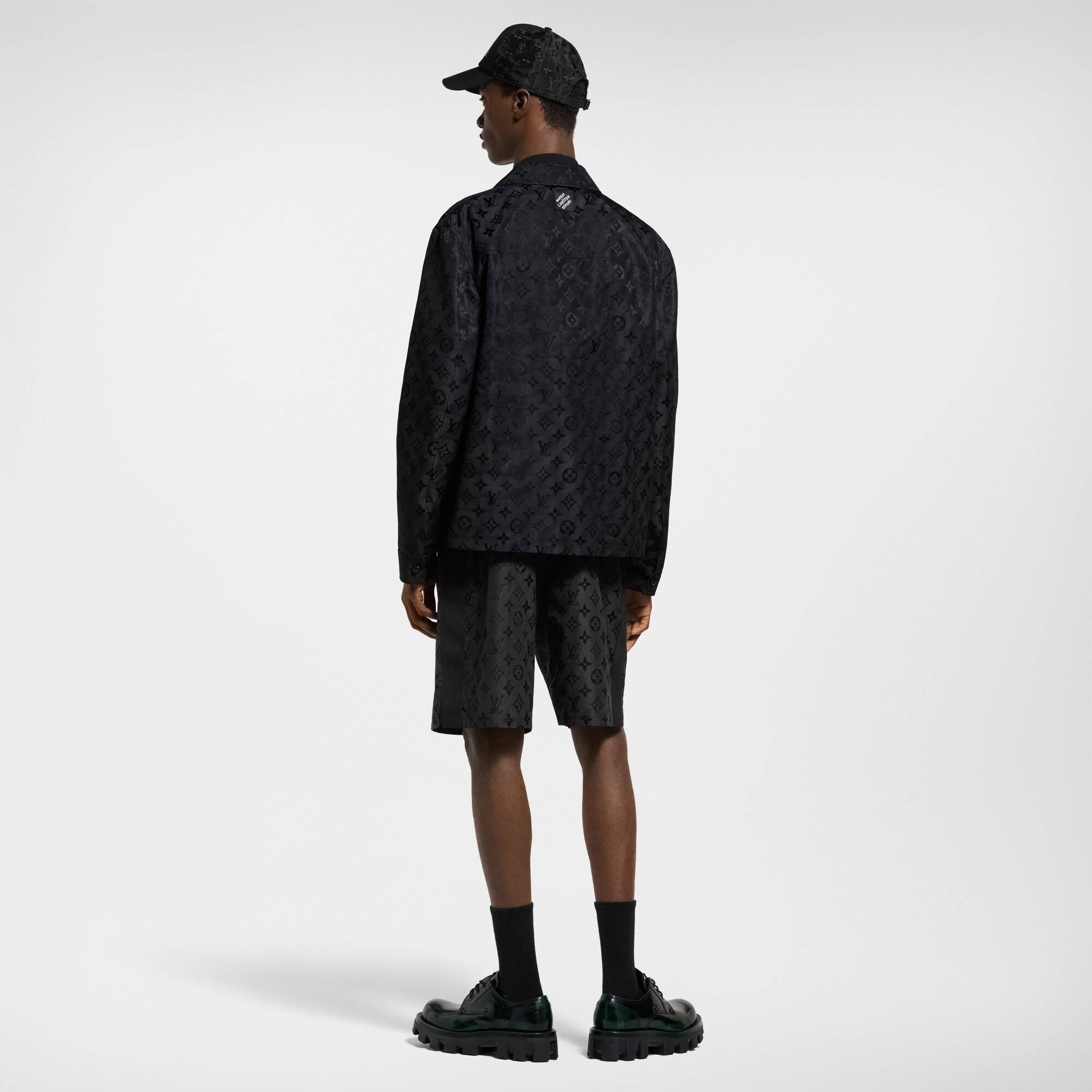  Ready to Wear Pantalones Shorts en Jacquard de seda Monograma Moire | Louis Vuitton ® (Ampliar producto)