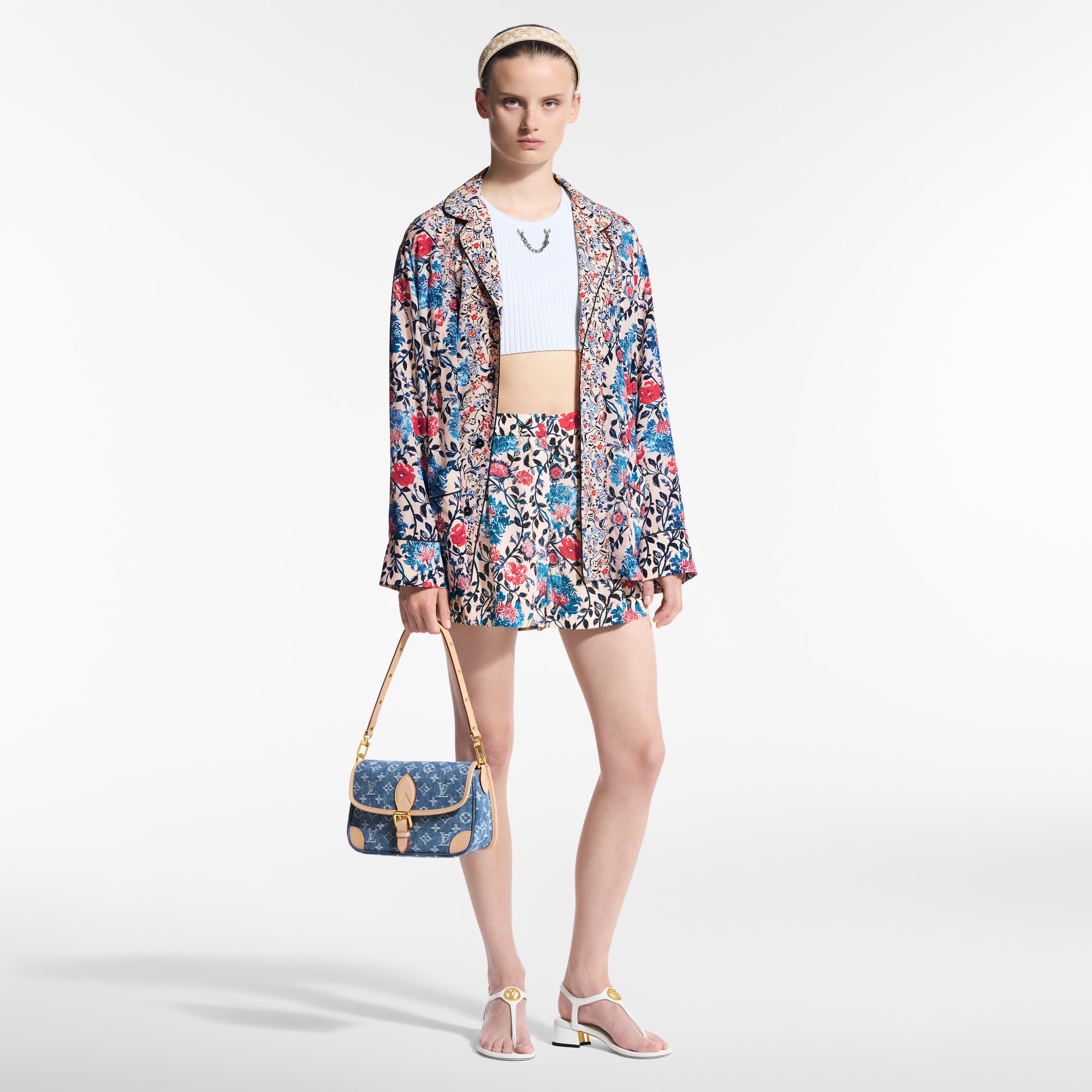  Ready to Wear Faldas y shorts Shorts florales | Louis Vuitton ® (Ampliar producto)