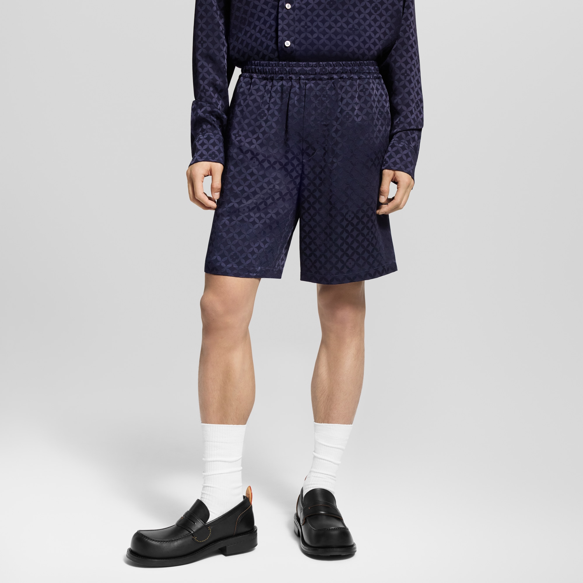  Ready to Wear Pantalones Shorts gráficos en tejido Jacquard | Louis Vuitton ® (Ampliar producto)
