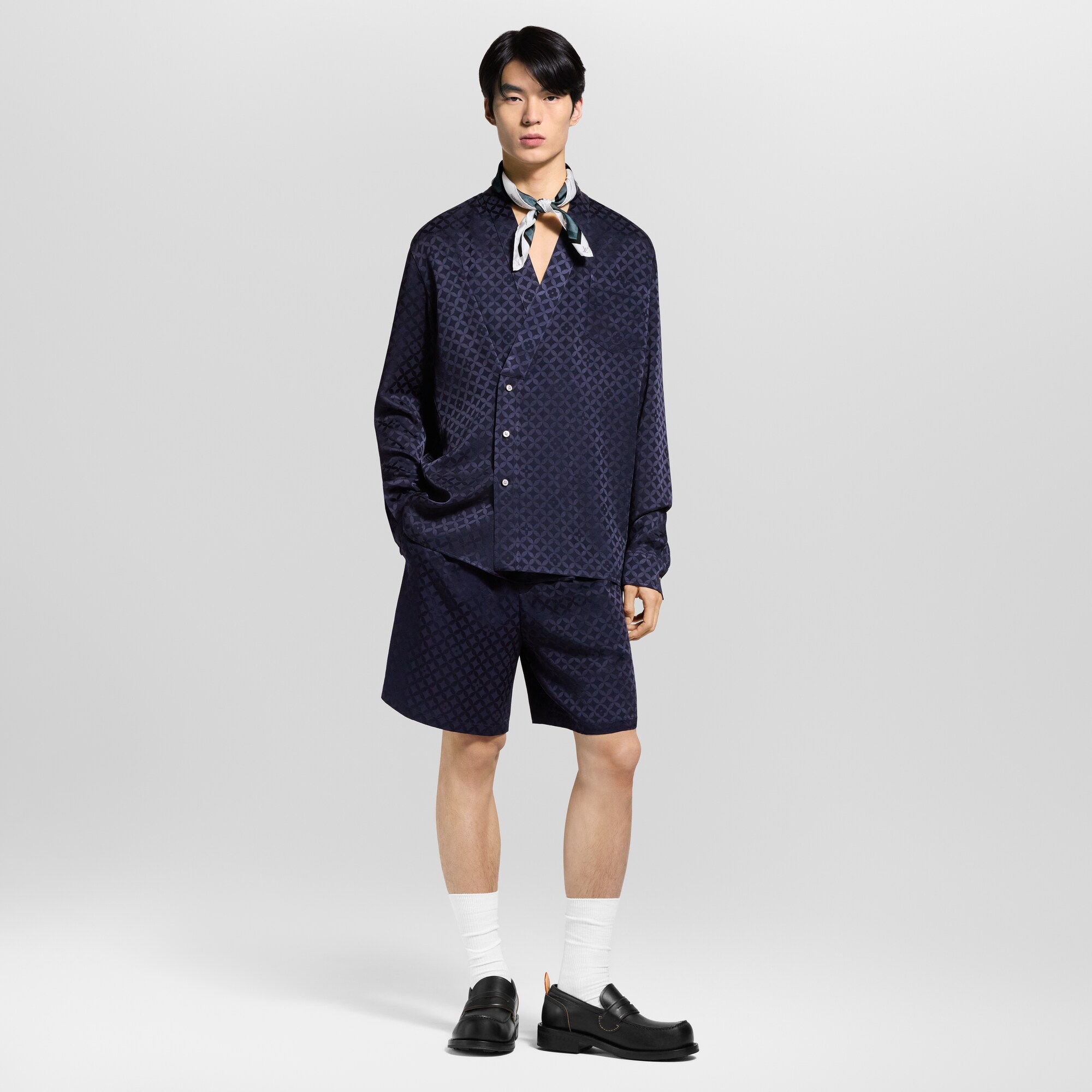  Ready to Wear Pantalones Shorts gráficos en tejido Jacquard | Louis Vuitton ® (Ampliar producto)