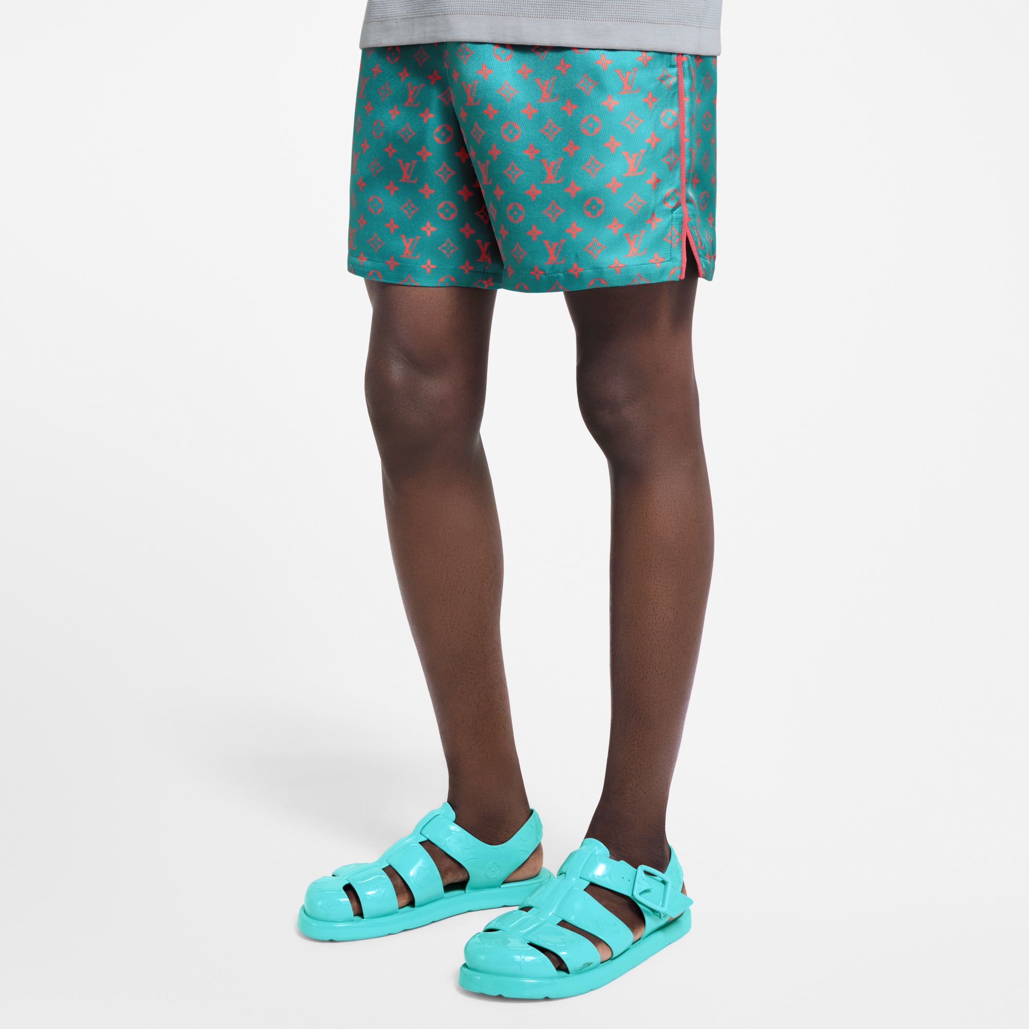  Ready to Wear Pantalones Shorts Monograma de seda | Louis Vuitton ® (Ampliar producto)