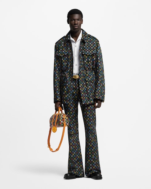 Ready-to-Wear Shirts Signature Short-Sleeved Cotton Shirt | Louis Vuitton ®