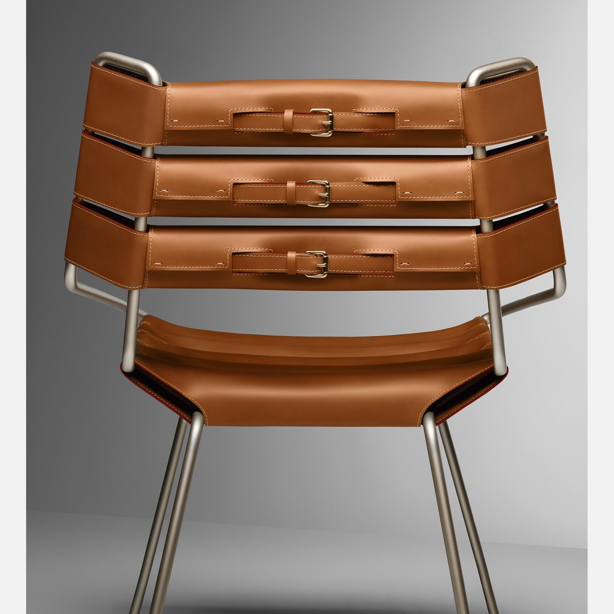  Hogar y Art of Dining Objets Nomades: colección de muebles Silla Belt de Atelier Oï | Louis Vuitton ® (Ampliar producto)