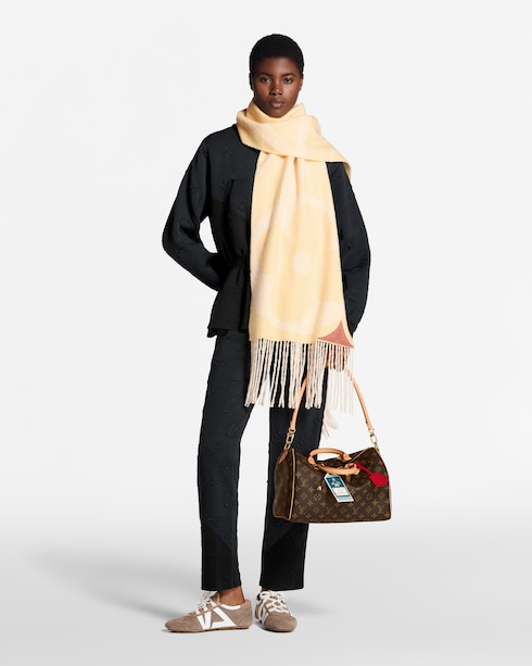 S00 Accessories Scarves Snowy Kaleidoscope Scarf | Louis Vuitton ®