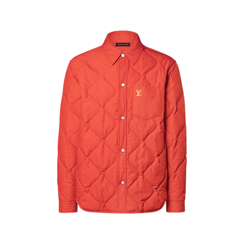 Ready-to-Wear Chamarras y Abrigos Sobrecamisa ligera guateada con motivo Monograma | Louis Vuitton ® (Ampliar producto)