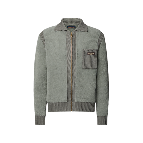 Ready-to-Wear Chamarras y Abrigos Sobrecamisa texturizada con cierre | Louis Vuitton ® (Ampliar producto)