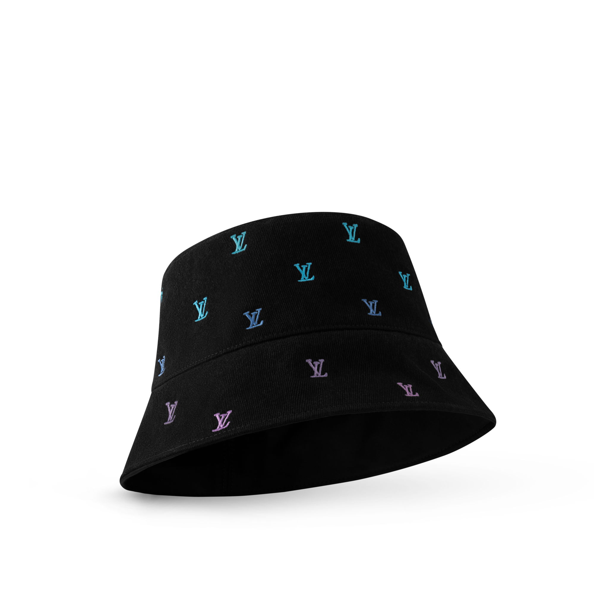 S00 Accesorios Sombreros, gorros y guantes Sombrero de pescador reversible de denim LV Blason | Louis Vuitton ® (Ampliar producto)