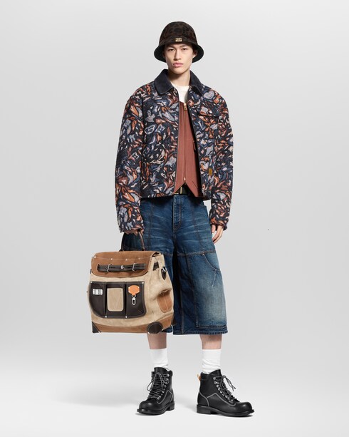 S00 Accessoires Chapeaux, Gants et Chaussettes LV Leo Reversible Bucket Hat | Louis Vuitton ®