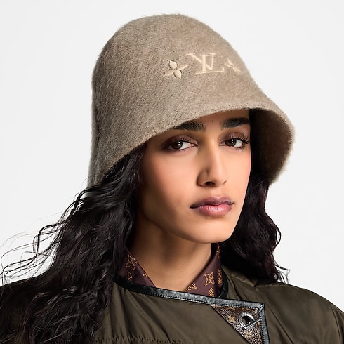 S00 Accesorios Sombreros,guantes y calcetines Sombrero LV Fluffy | Louis Vuitton ® (Ampliar producto)