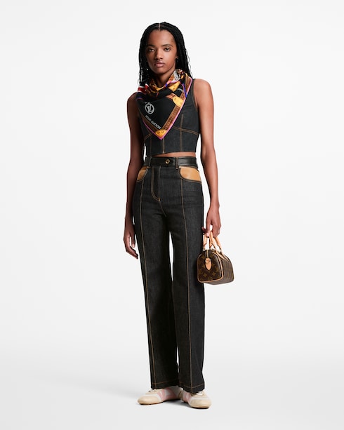 S00 Accessories Silk Squares and Bandeaus Strap And Trunk Square 90 | Louis Vuitton ®