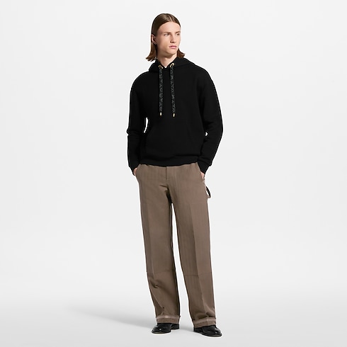 Ready-to-Wear Todo el Ready-To-Wear Sudadera con capucha con detalles de logotipo | Louis Vuitton ® (Ampliar producto)