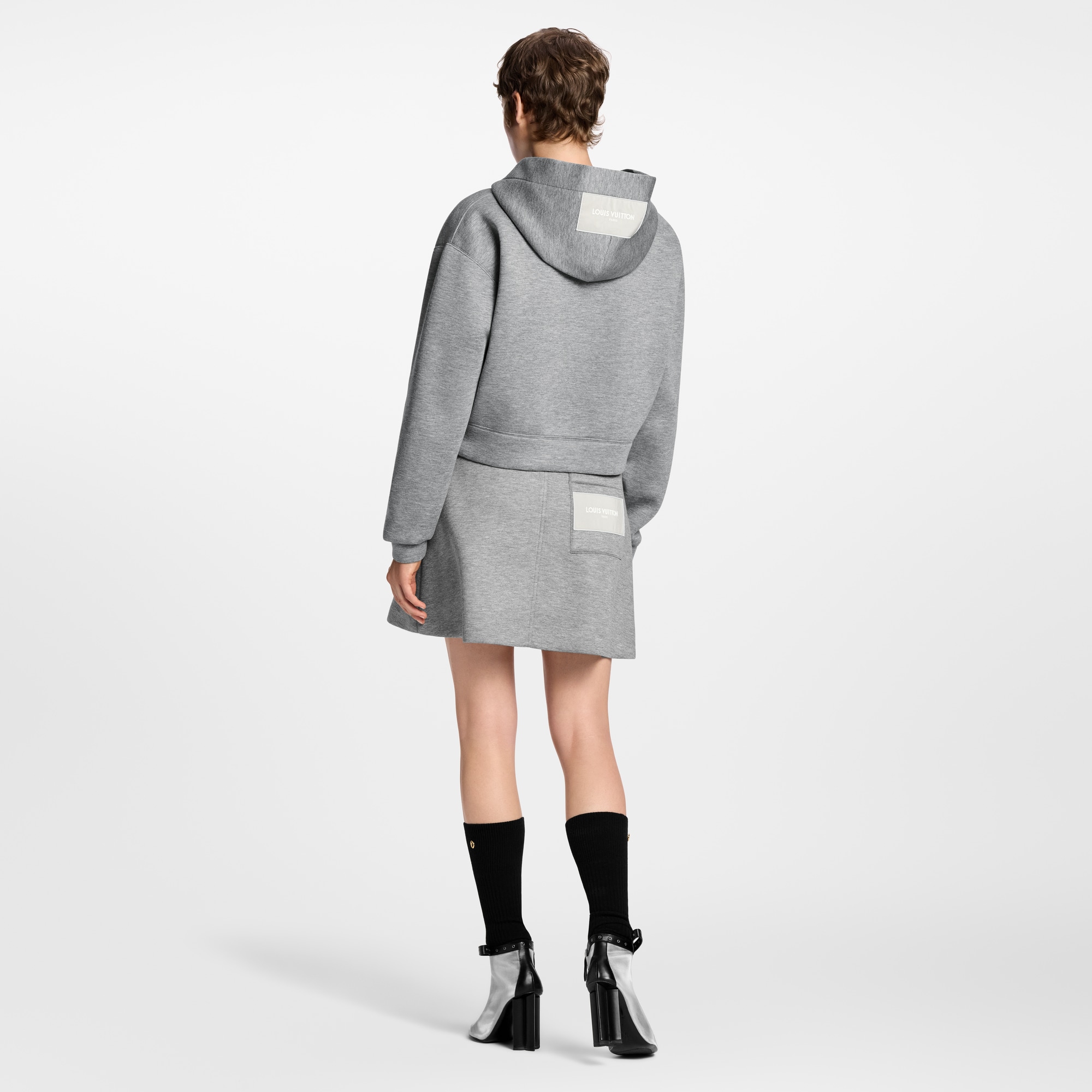  Ready to Wear Tops Sudadera con capucha cropped Monograma | Louis Vuitton ® (Ampliar producto)