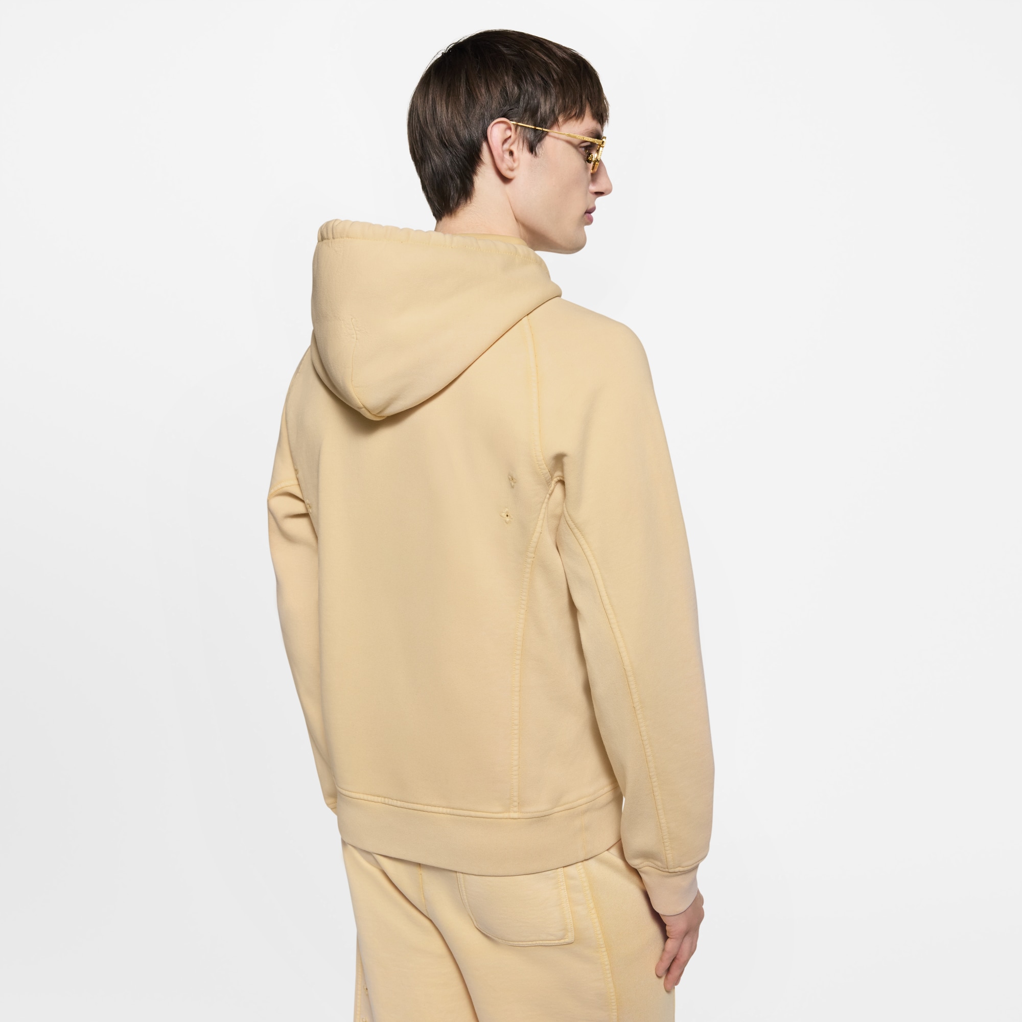  Ready to Wear Prendas tejidas y sudaderas Sudadera con capucha de efecto lavado | Louis Vuitton ® (Ampliar producto)