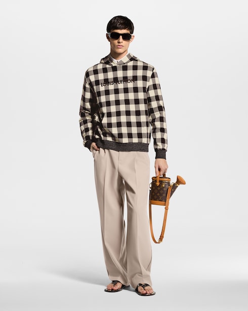 Ready-to-Wear All Ready-to-Wear Damier Jacquard Hoodie | Louis Vuitton ®