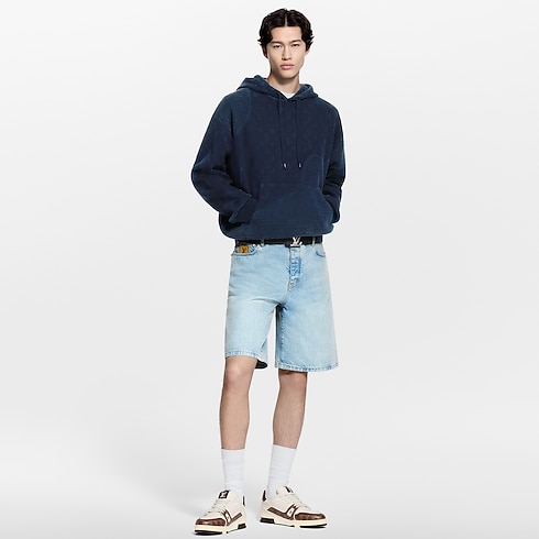 Ready to Wear Todo el Ready-To-Wear Sudadera con capucha en Jacquard gráfico | Louis Vuitton ® (Ampliar producto)