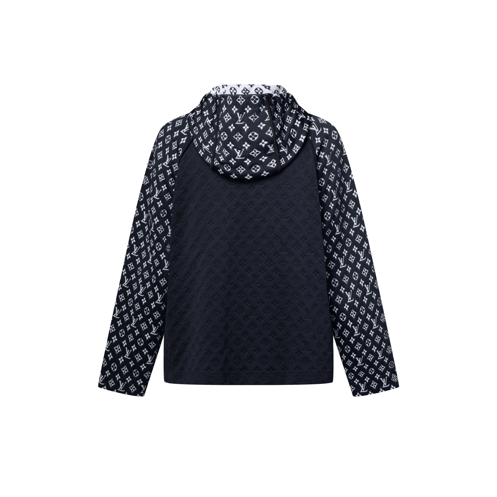  Ready to Wear Prendas tejidas Sudadera con capucha en Jacquard Monograma | Louis Vuitton ® (Ampliar producto)