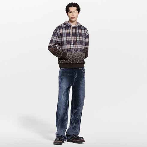 Ready to Wear Todo el Ready-To-Wear Sudadera con capucha Monograma a cuadros | Louis Vuitton ® (Ampliar producto)