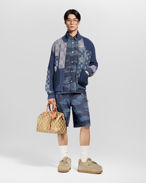 Ready to Wear Todo el Ready-To-Wear Sudadera con cierre y patchwork | Louis Vuitton ®