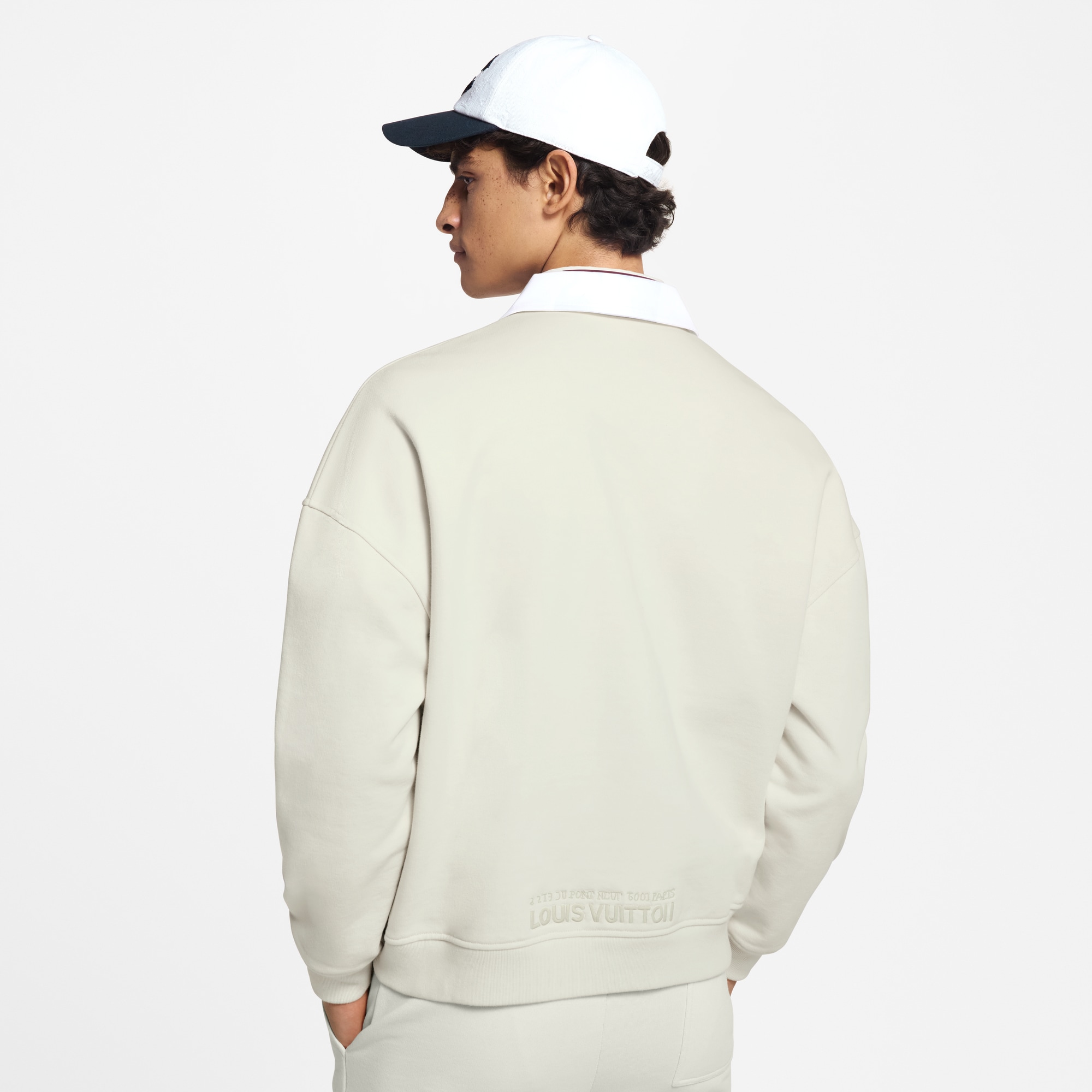  Ready to Wear Prendas tejidas y sudaderas Sudadera con medio cierre | Louis Vuitton ® (Ampliar producto)