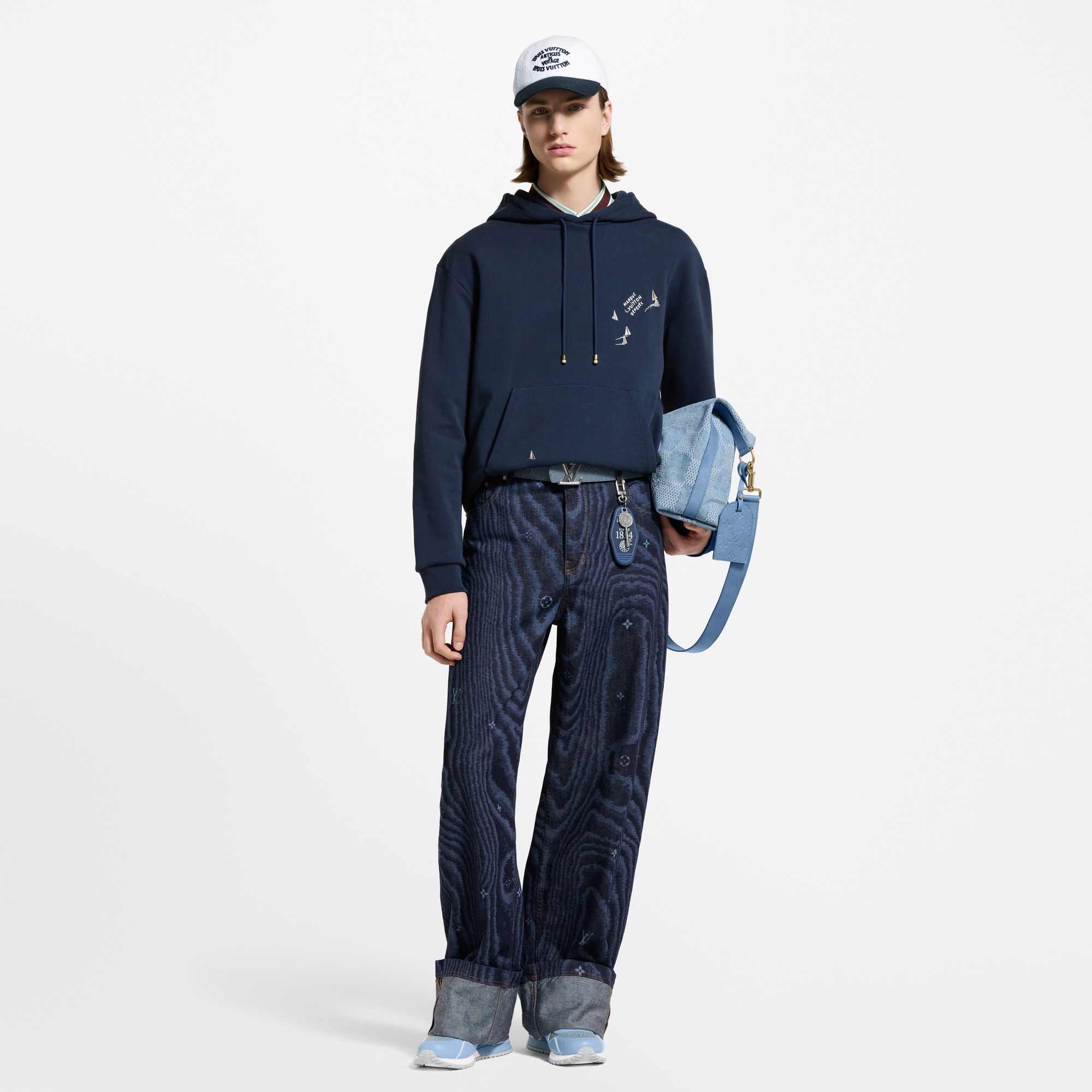  Ready to Wear Prendas tejidas y sudaderas Sudadera con motivo bordado | Louis Vuitton ® (Ampliar producto)