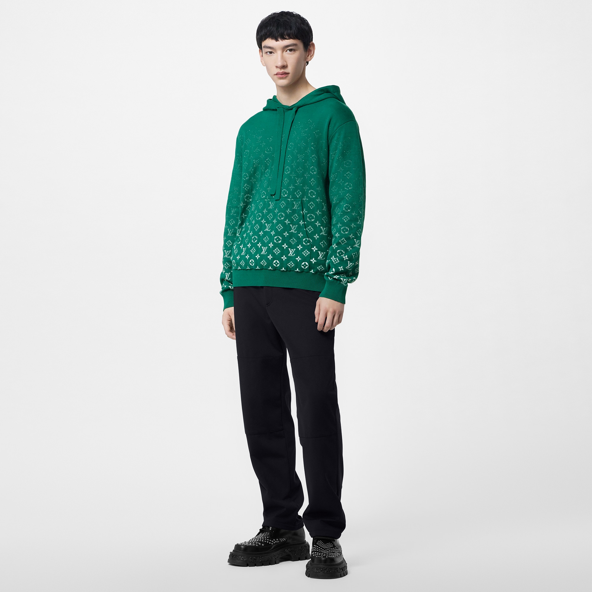  Ready to Wear Camisetas y camisas tipo polo Sudadera de algodón Monograma Gradient | Louis Vuitton ® (Ampliar producto)