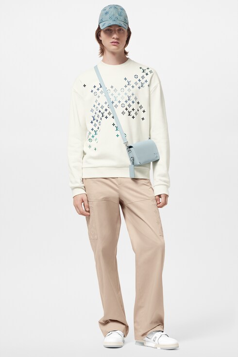 Ready-to-Wear Malhas e Moletons Moletom de Algodão Bordado | Louis Vuitton ®