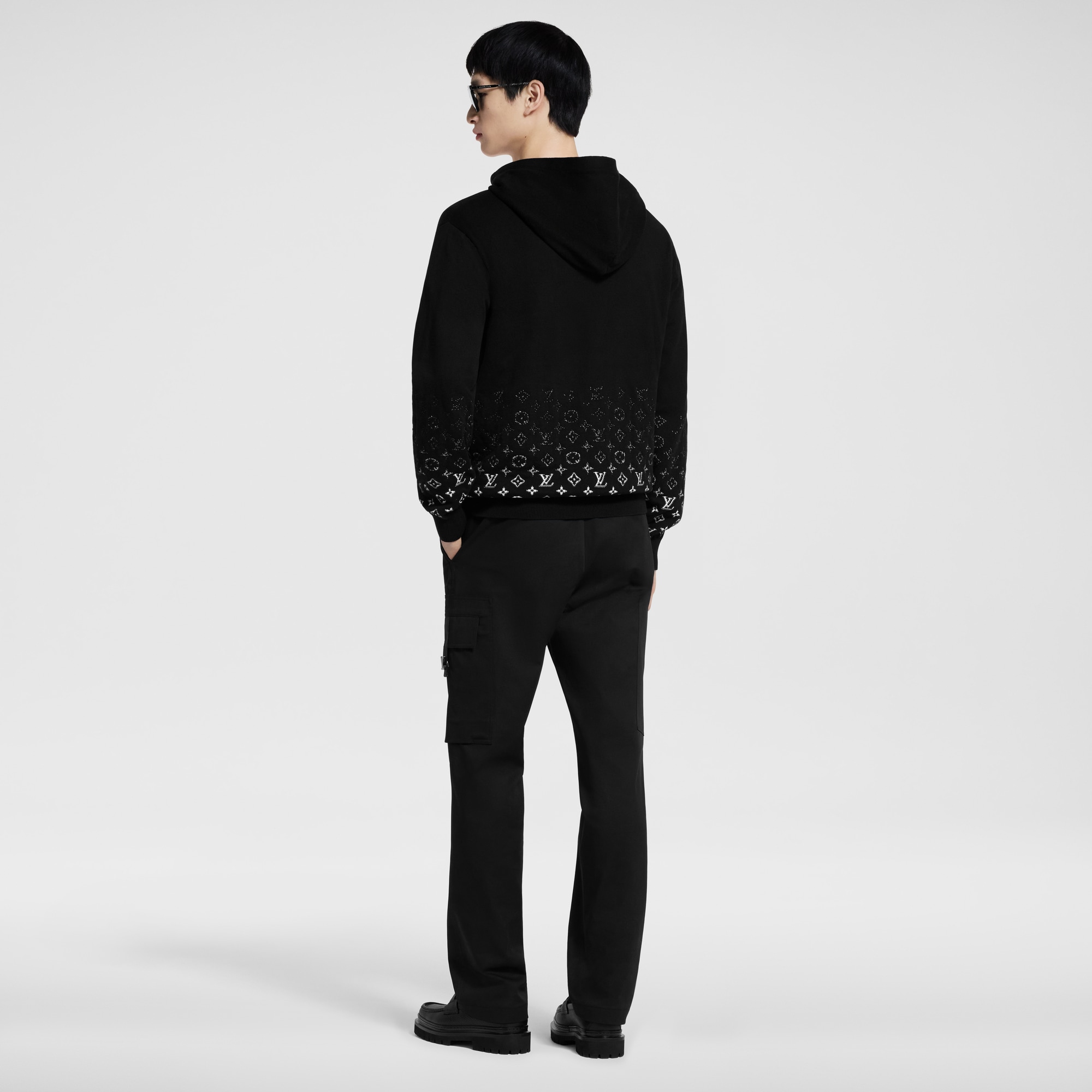  Ready to Wear Prendas tejidas y sudaderas Sudadera en algodón con efecto degradado | Louis Vuitton ® (Ampliar producto)