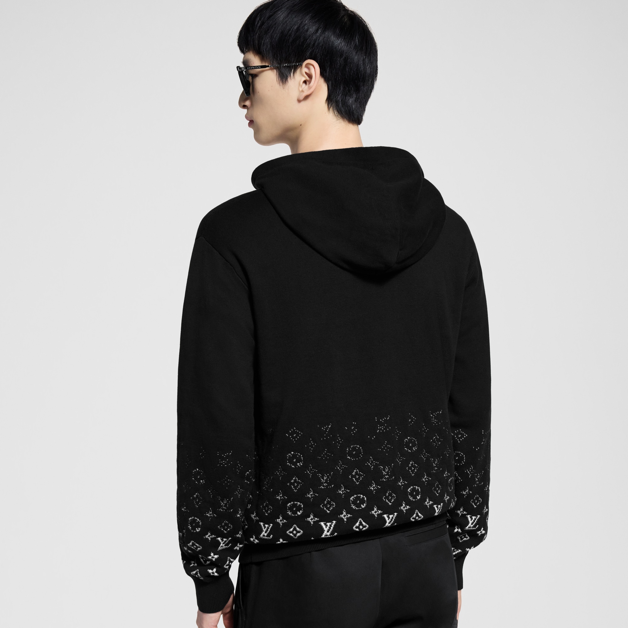  Ready to Wear Prendas tejidas y sudaderas Sudadera en algodón con efecto degradado | Louis Vuitton ® (Ampliar producto)