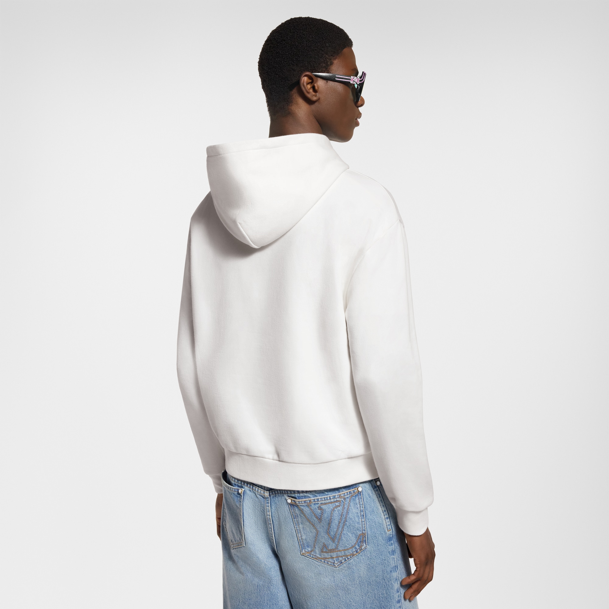  Ready to Wear Prendas tejidas y sudaderas Sudadera en algodón con el logotipo LV | Louis Vuitton ® (Ampliar producto)