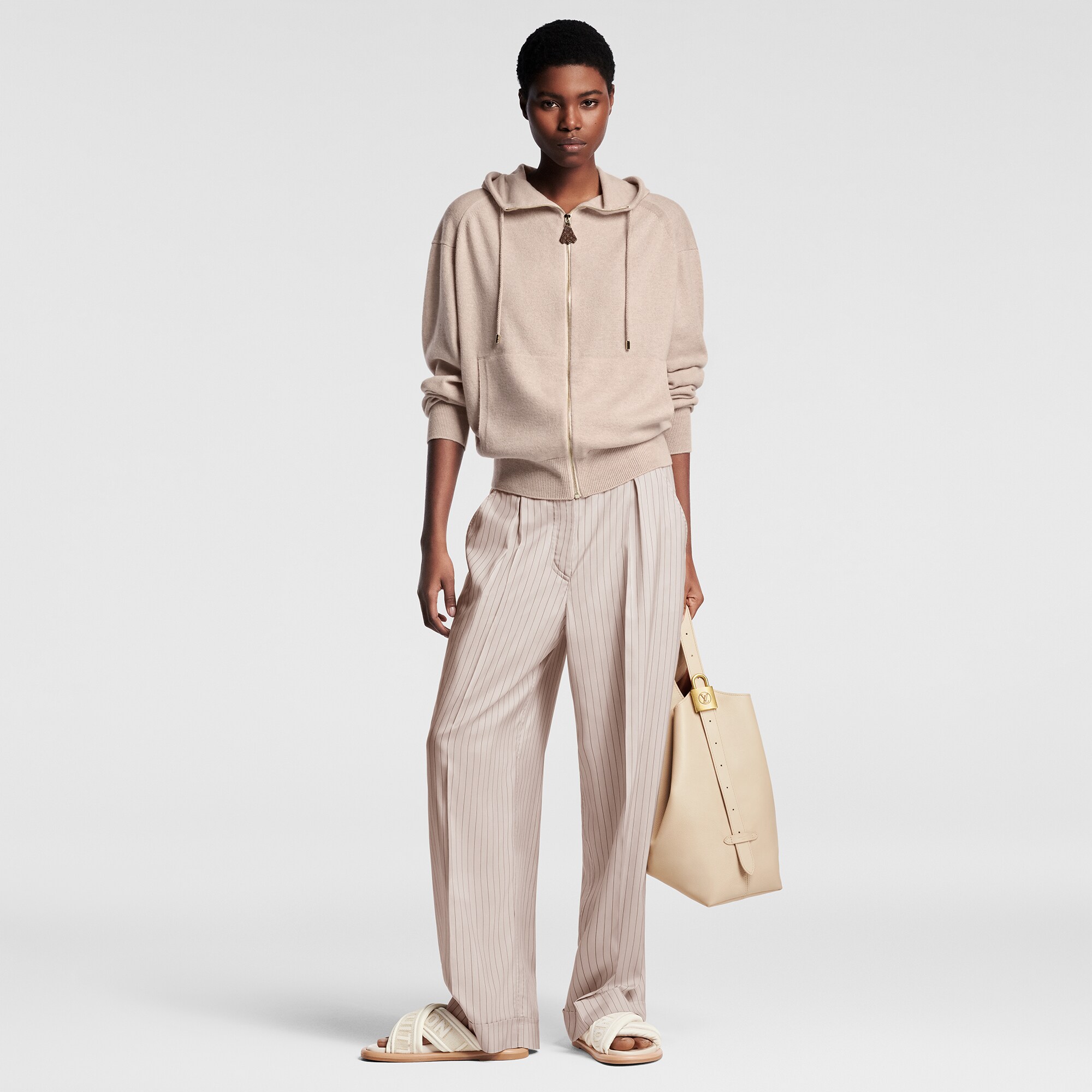  Ready to Wear Tops Sudadera en cachemir con cierre | Louis Vuitton ® (Ampliar producto)