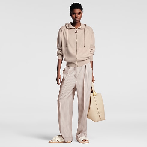 Ready to Wear Tops Sudadera en cachemir con cierre | Louis Vuitton ® (Ampliar producto)