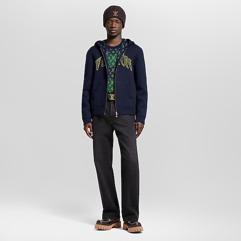 Ready to Wear Todo el Ready-To-Wear Sudadera Monograma de doble vista | Louis Vuitton ® (Ampliar producto)