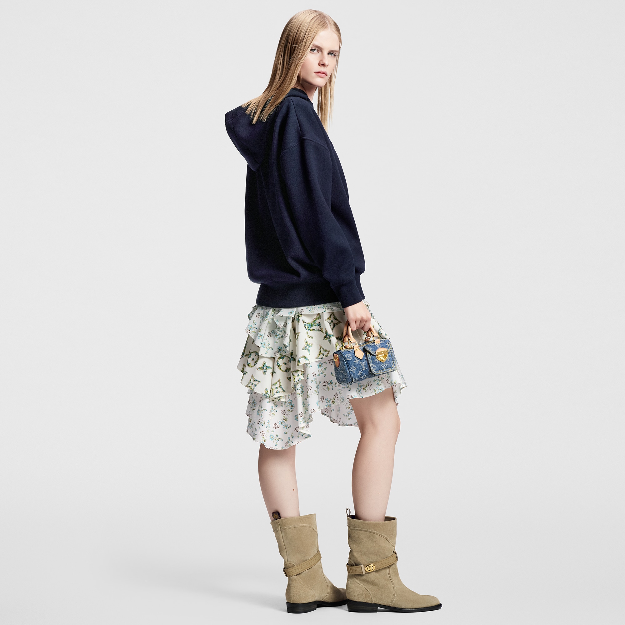  Ready to Wear Prendas tejidas Sudadera Signature con distintivo en relieve | Louis Vuitton ® (Ampliar producto)