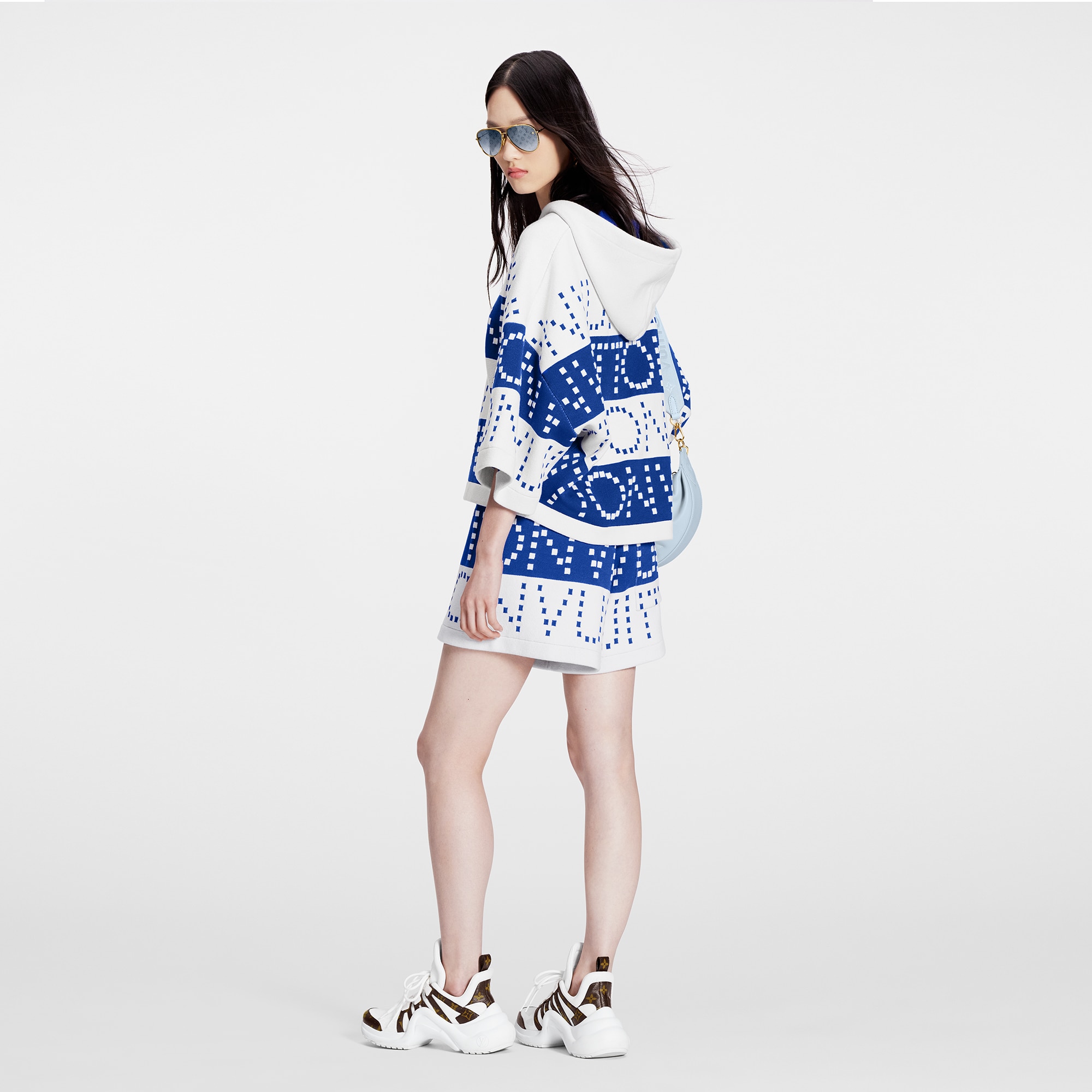  Discontinued Product Obs 7 Sudadera Signature con rayas gruesas | Louis Vuitton ® (Ampliar producto)