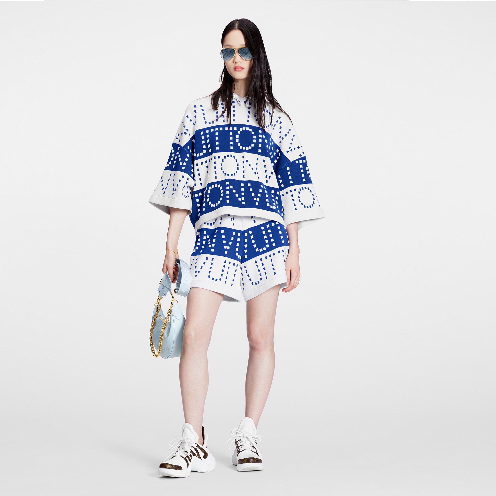 Discontinued Product Obs 7 Sudadera Signature con rayas gruesas | Louis Vuitton ® (Ampliar producto)