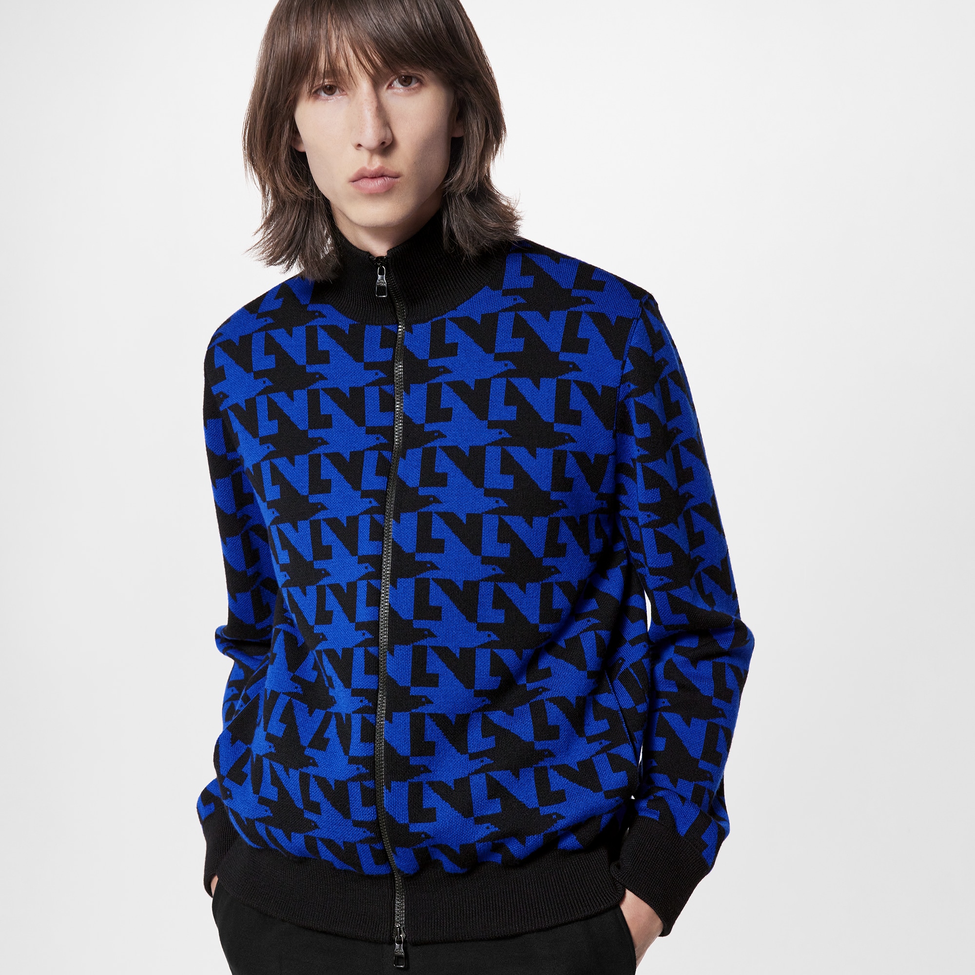  Ready to Wear Todo el Ready-To-Wear Suéter acolchado LV Doves | Louis Vuitton ® (Ampliar producto)