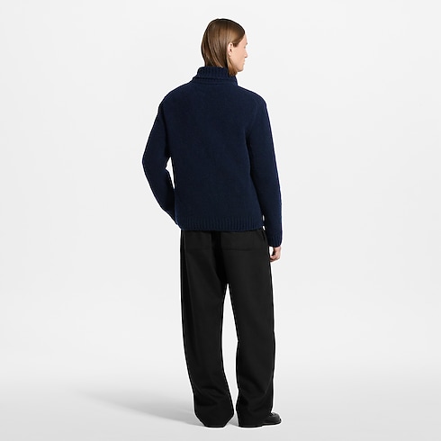 Ready-to-Wear Chamarras y Abrigos Suéter con cierre y distintivo bordado | Louis Vuitton ® (Ampliar producto)
