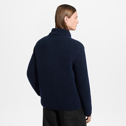 Ready-to-Wear Chamarras y Abrigos Suéter con cierre y distintivo bordado | Louis Vuitton ® (Ampliar producto)