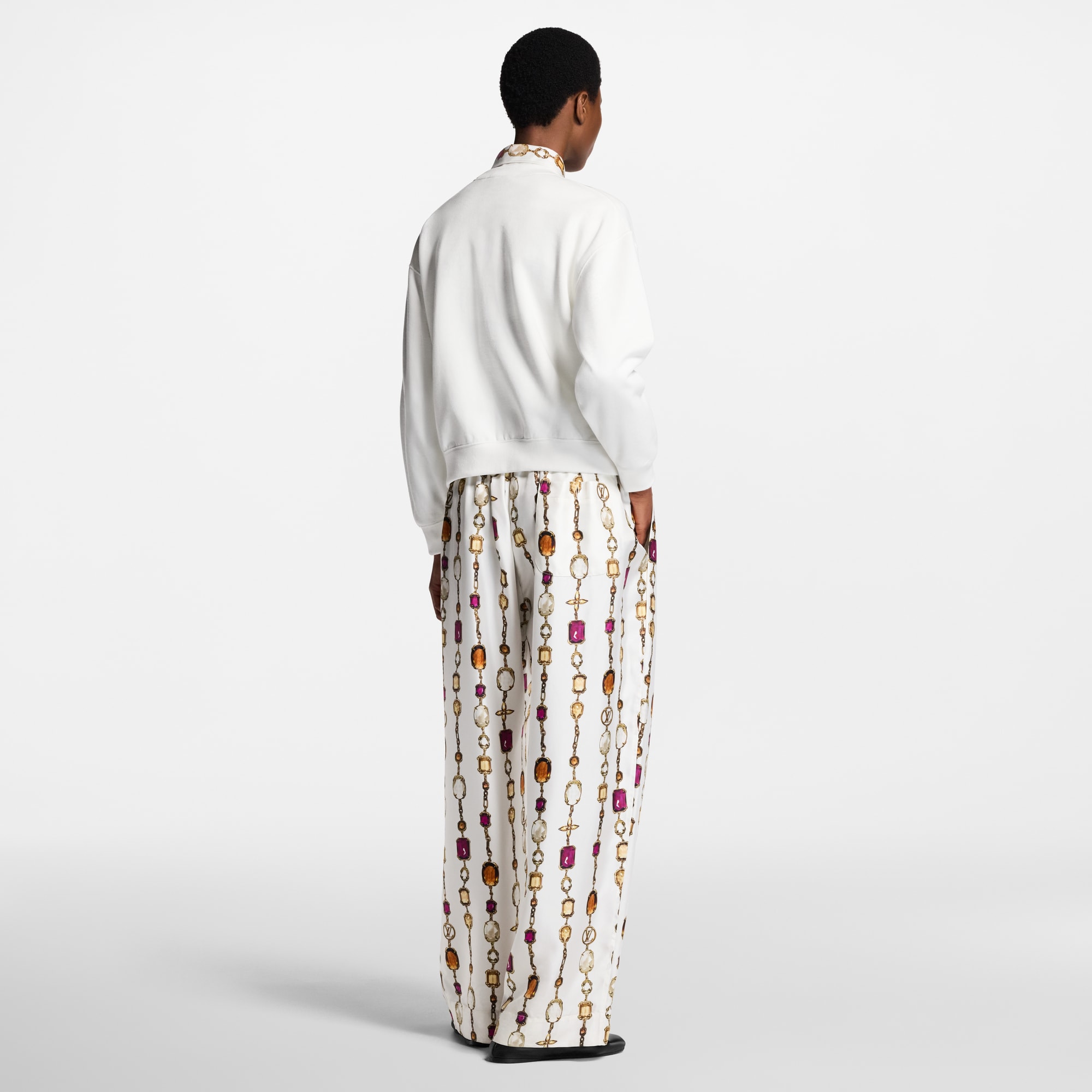  Ready to Wear Tops Suéter con estampado de collar | Louis Vuitton ® (Ampliar producto)