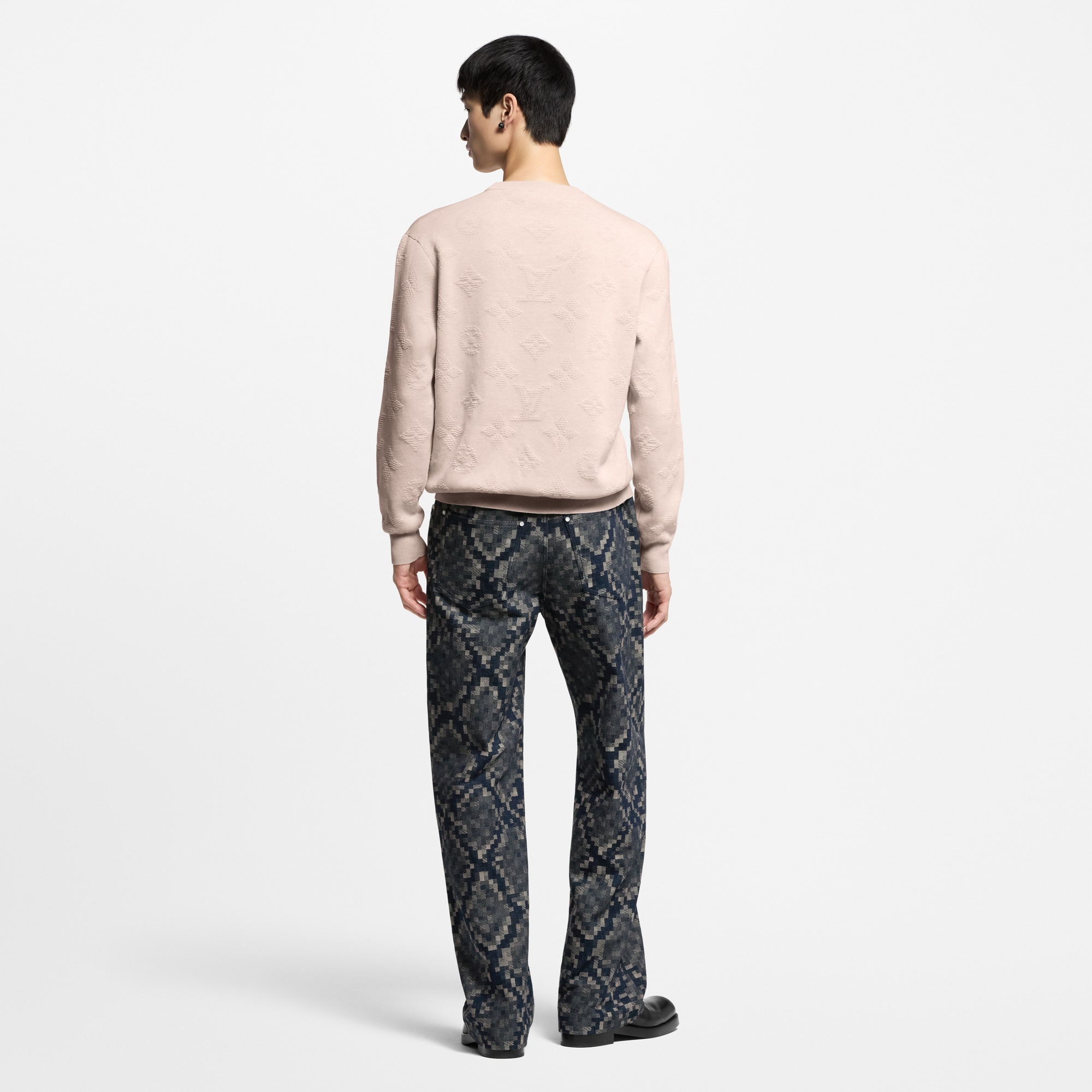  Ready to Wear Todo el Ready-To-Wear Suéter con motivo Monograma | Louis Vuitton ® (Ampliar producto)