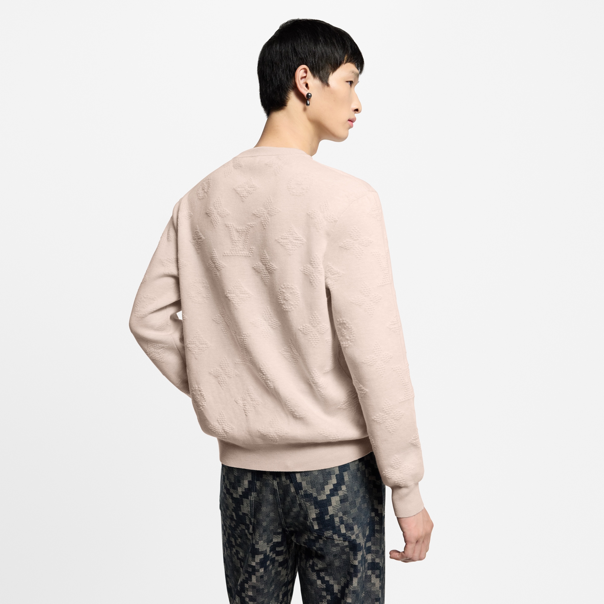  Ready to Wear Todo el Ready-To-Wear Suéter con motivo Monograma | Louis Vuitton ® (Ampliar producto)