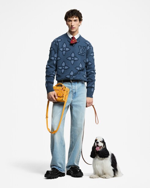 Ready to Wear Todo el Ready-To-Wear Suéter de algodón texturizado | Louis Vuitton ®